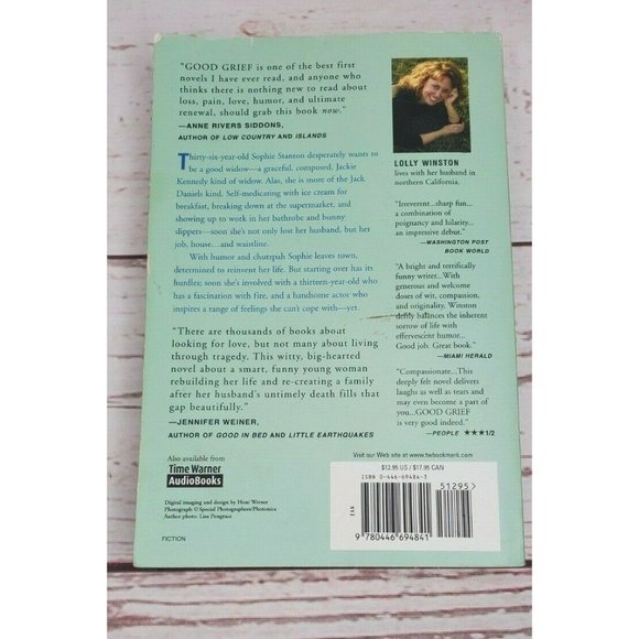 Good Grief by Lolly Winston (2005, Paperback) Book Group Reading Guide in Back! - Picture 2 of 5